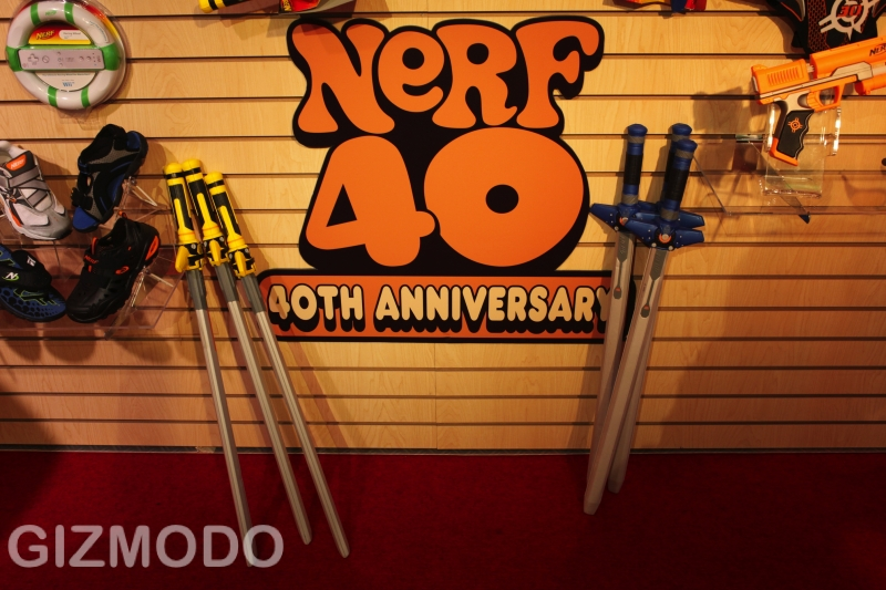 Illustration for article titled Nerf N-Force Swords Deliver Solid Smiting Without the Fleshwounds